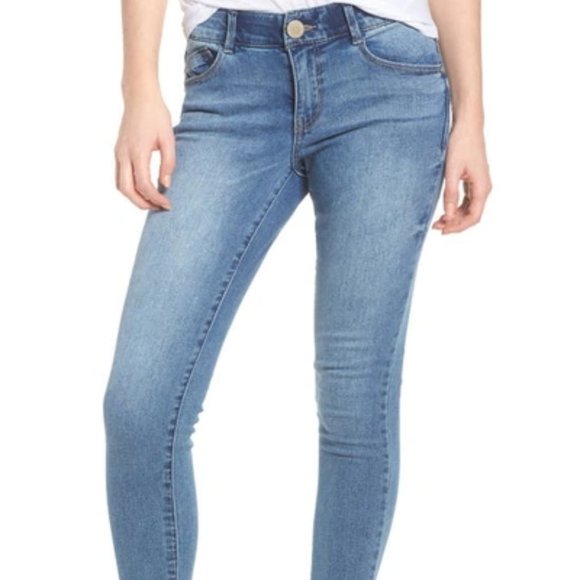 Wit & Wisdom Jeans Ab-solution Ankle Skimmer Skinny Light Blue Size 2 #L1327N3XH - Picture 1 of 12